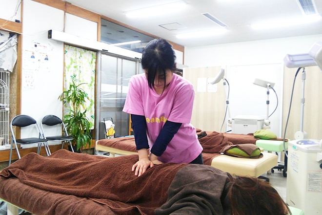 仙腸関節矯正の写真